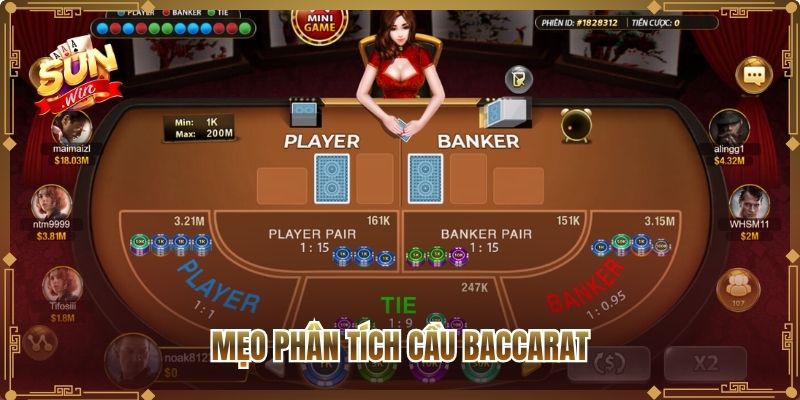 Mẹo phân tích cầu Baccarat