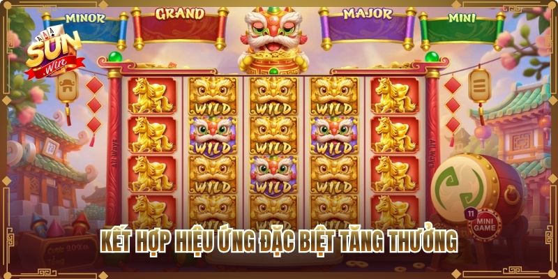 Kết hợp hiệu ứng đặc biệt tăng thưởng
