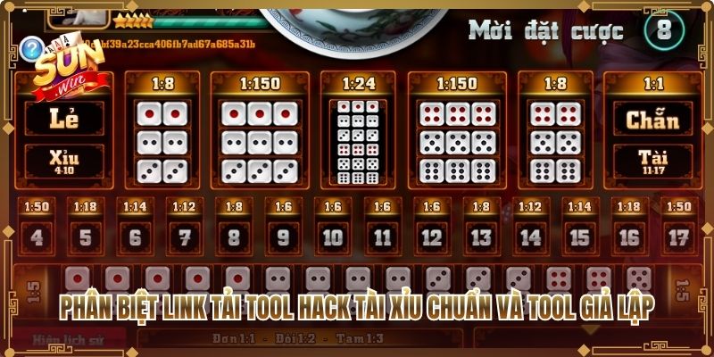 Phân biệt link tải tool hack Tài Xỉu chuẩn và tool giả lập