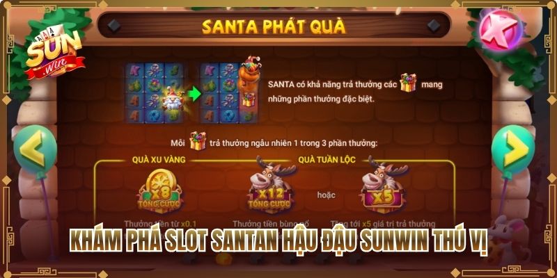 Khám phá slot Santan Hậu Đậu Sunwin thú vị
